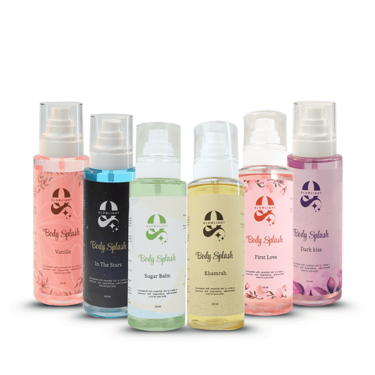 Dreamy Scent Trio (Dark Kiss – Vanilla – In The Stars - sugar Balm - khamrah - first love) - Glowlight